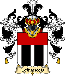 French Family Coat of Arms (v.25) Lefrancois (Francois le)