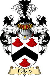 English Coat of Arms (v.23) for the family Pollard