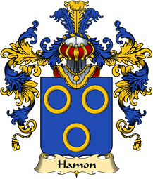 French Family Coat of Arms (v.25) Hamon