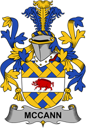 Irish Coat of Arms for McCann