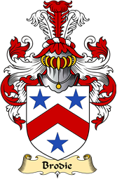 Scottish Family Coat of Arms (v.23) for Brodie
