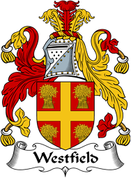 English Coat of Arms for the family Westfield