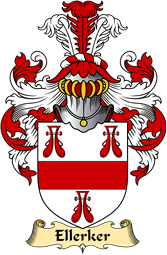 English Coat of Arms (v.23) for the family Ellerker