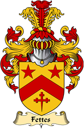 Scottish Family Coat of Arms (v.23) for Fettes