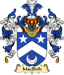 Scottish Family Coat of Arms (v.25) MacBeth or MacBeath