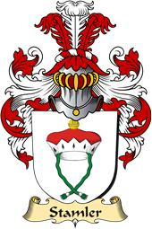 v.23 Coat of Family Arms from Germany for Stamler