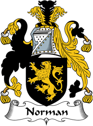 English Coat of Arms for the family Norman II