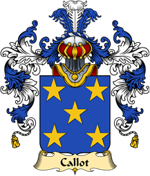 French Family Coat of Arms (v.25) Callot