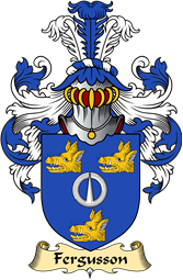 Scottish Family Coat of Arms (v.23) for Fergusson