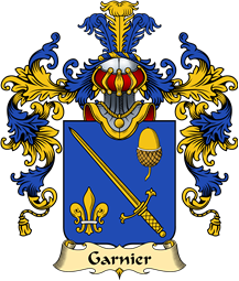 French Family Coat of Arms (v.25) Garnier I