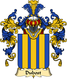 French Family Coat of Arms (v.25) Dubost