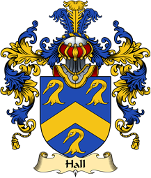 Scottish Family Coat of Arms (v.25) Hall