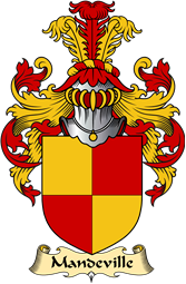 English Coat of Arms (v.23) for the family Mandeville