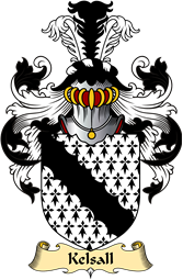 English Coat of Arms (v.23) for the family Kelsall