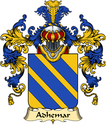 French Family Coat of Arms (v.25) Adhemar