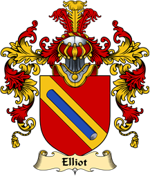 Scottish Family Coat of Arms (v.25) Elliot or Ellot I