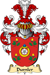 v.23 Coat of Family Arms from Germany for Dumler