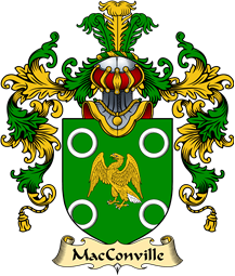 Irish Family Coat of Arms (v.25a) MacConville or Conwell