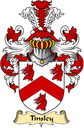 English Coat of Arms (v.23) for the family Tinsley