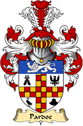 English Coat of Arms (v.23) for the family Pardoe