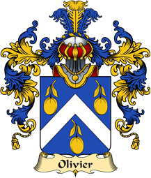 French Family Coat of Arms (v.25) Olivier