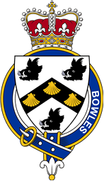 Families of Britain Coat of Arms Badge for: Bowles or Boles (England)