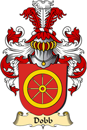 v.23 Coat of Family Arms from Germany for Dobb