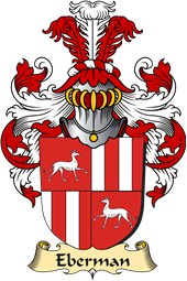 v.23 Coat of Family Arms from Germany for Eberman