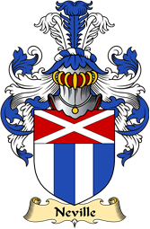 Irish Family Coat of Arms (v.23) for Nevill or Neville