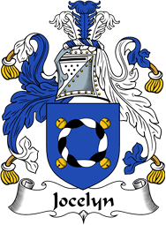 English Coat of Arms for the family Jocelyn