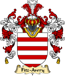 Irish Family Coat of Arms (v.25a) Fitz-Awry