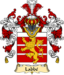 French Family Coat of Arms (v.25) Labbé