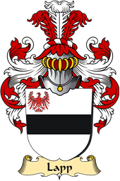 v.23 Coat of Family Arms from Germany for Lapp