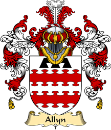 Irish Family Coat of Arms (v.25a) Allyn