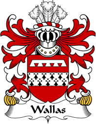 Welsh Coat of Arms for Wallas (or Wallace, of Glamorgan)