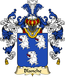 French Family Coat of Arms (v.25) Blanche
