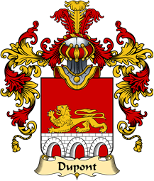 French Family Coat of Arms (v.25) Pont (du)
