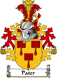 Dutch Coat of Arms for Pater