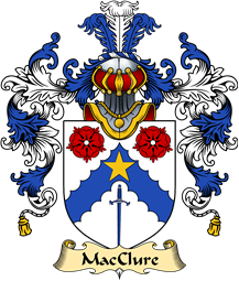 Irish Family Coat of Arms (v.25a) MacClure