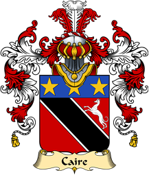 French Family Coat of Arms (v.25) Caire