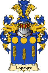 French Family Coat of Arms (v.23) for Lapeyre