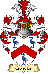 English Coat of Arms (v.23) for the family Crawley