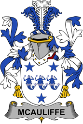 Irish Coat of Arms for McAuliffe