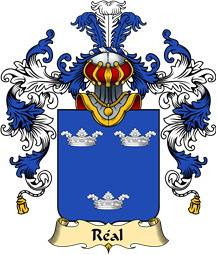 French Family Coat of Arms (v.25) Réal