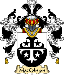 Irish Family Coat of Arms (v.25a) MacColman