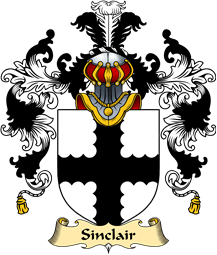 Scottish Family Coat of Arms (v.25) Sinclair
