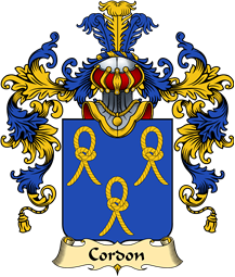 French Family Coat of Arms (v.25) Cordon