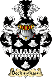 English Coat of Arms (v.23) for the family Beckingham