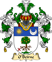 Irish Family Coat of Arms (v.25a) O