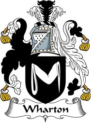 English Coat of Arms for the family Wharton